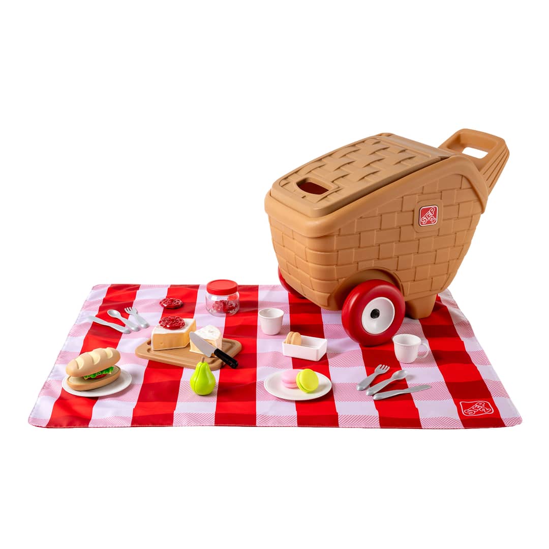 Step2 My First Picnic Basket Toy Picnic Set