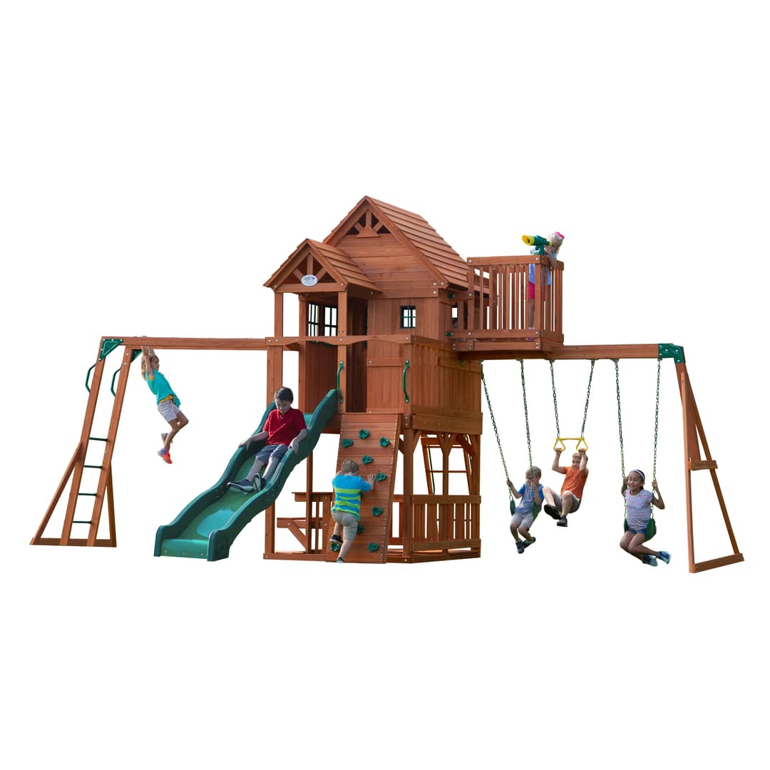 Backyard Discovery Skyfort II Climbing Frame