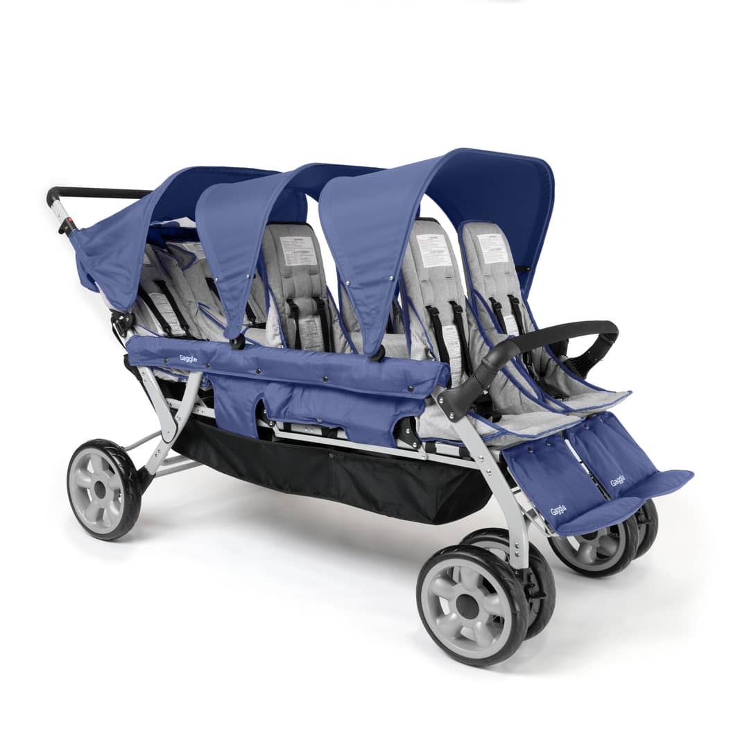 Gaggle Jamboree Folding Stroller for 6 children