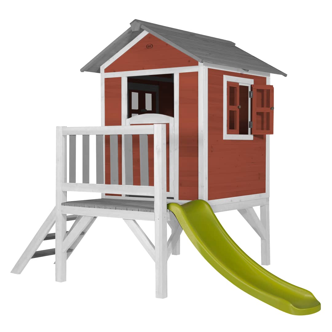 AXI Lodge XL Playhouse Scandinavian Red