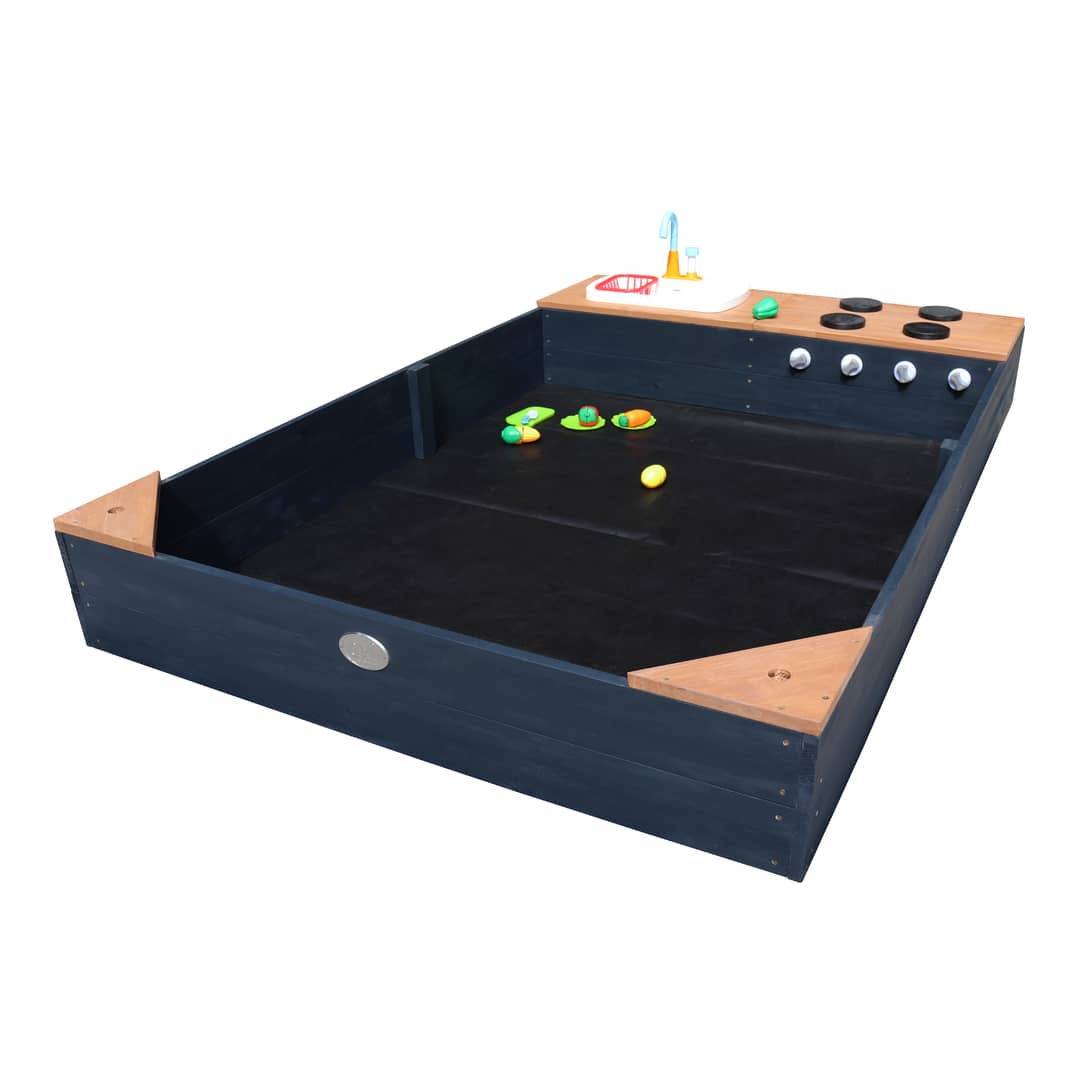 AXI Kelly Sandbox with Play Kitchen - 180 x 115 cm