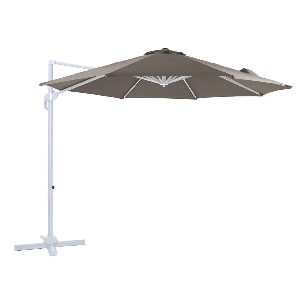 AXI Marisol Cantilever Parasol Ø 300cm Round - White