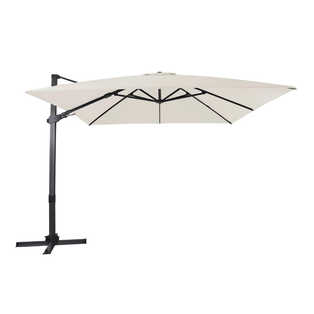 AXI Apollo Premium Cantilever Parasol 300x300cm - Grey