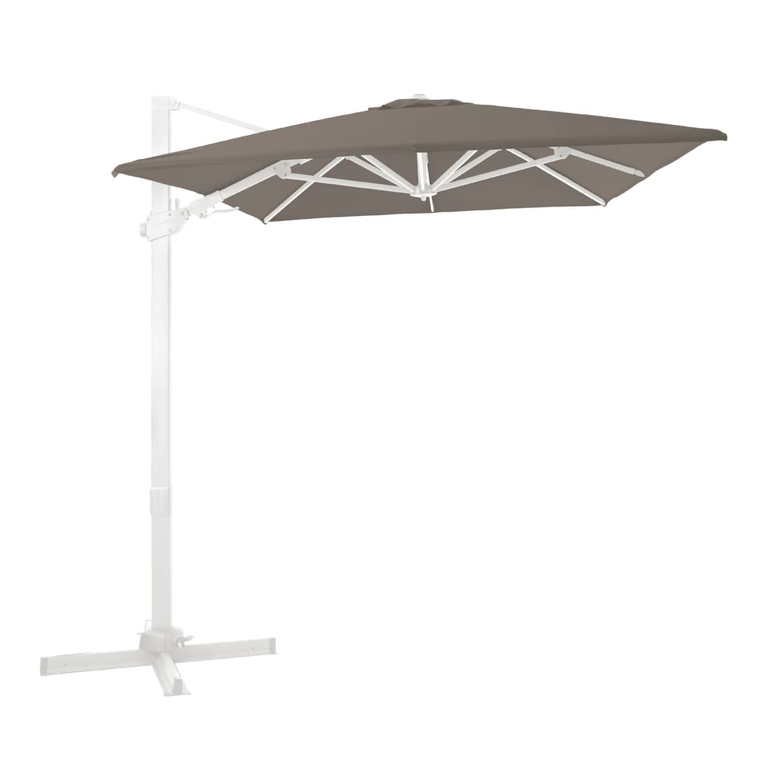 AXI Milad Premium Cantilever Parasol 200x300cm - White