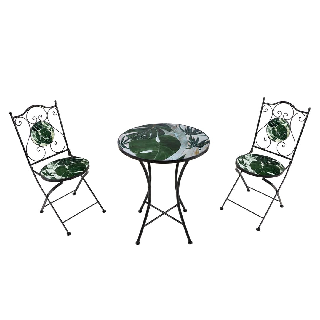AXI Amélie Bistro Set Mosaic - Tropical Green