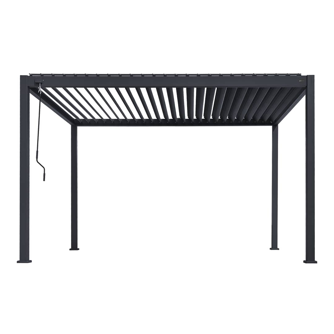 AXI Raya Aluminium Pergola 300 x 400 cm Anthracite