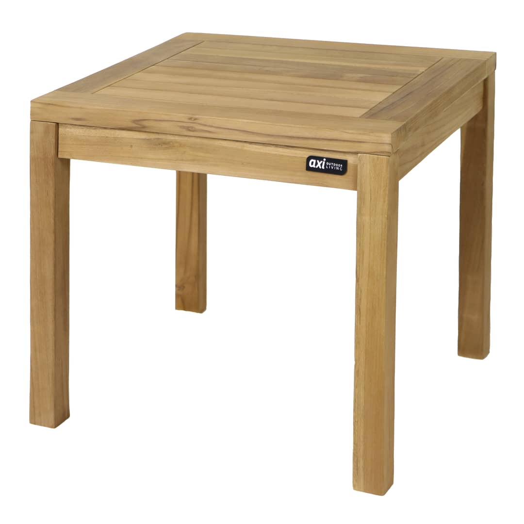 AXI August Teak Side Table Brown