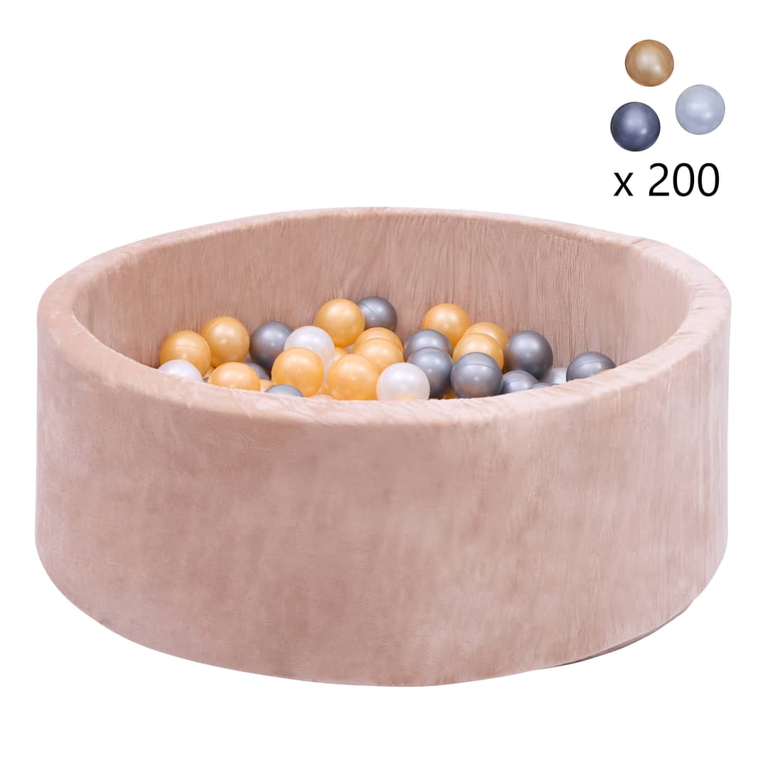 Sunny Boaz Ball Pit incl. 200 balls - Beige