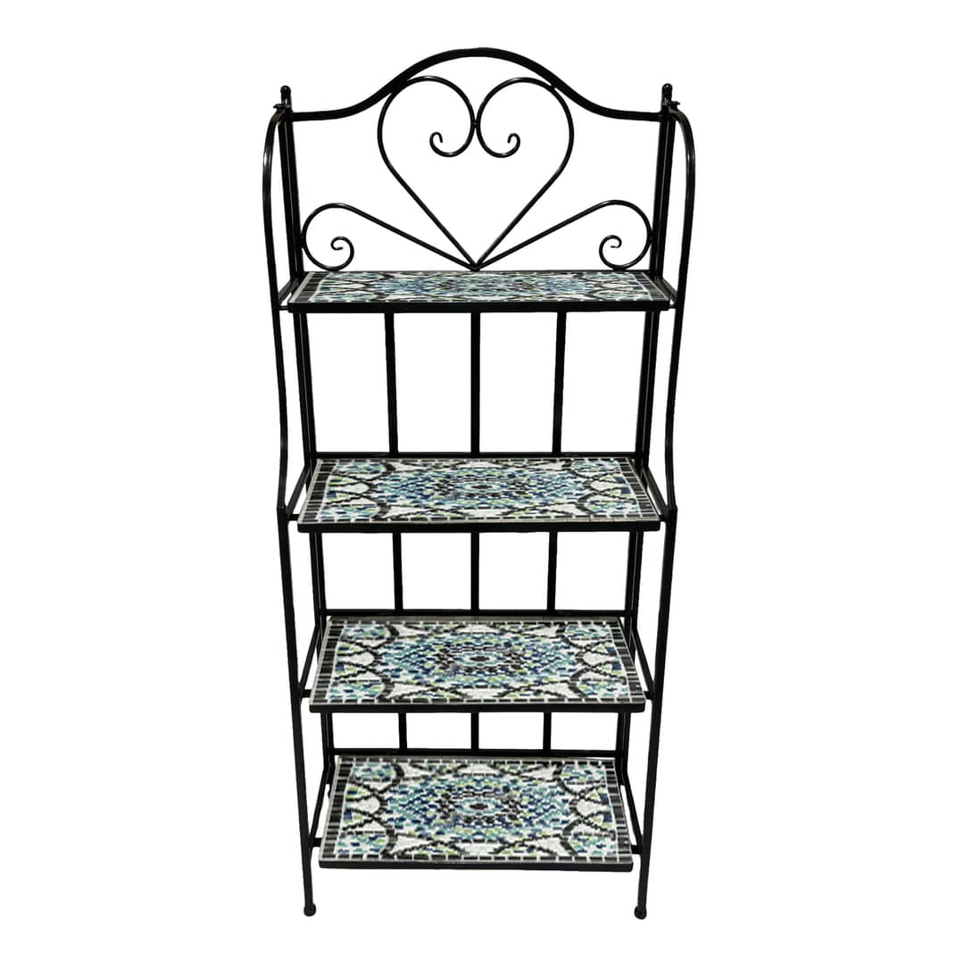 AXI Cleo Metal Plant Stand Mosaic Multicolour