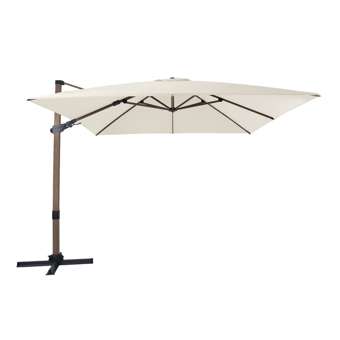 AXI Apollo Premium Cantilever Parasol 300x300cm - Oak-look