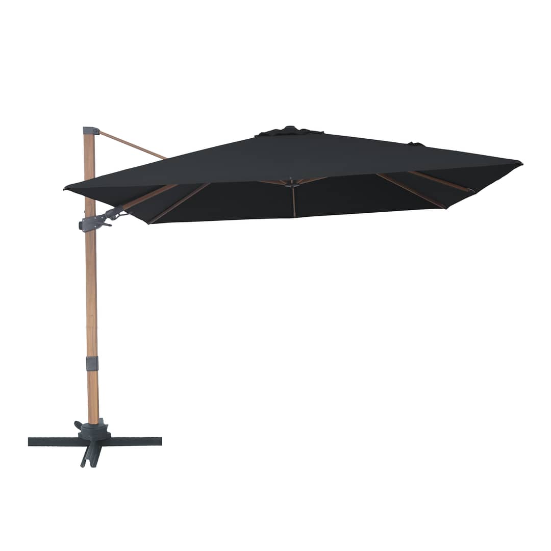 AXI Alina Cantilever Parasol 300x300cm Wood-look