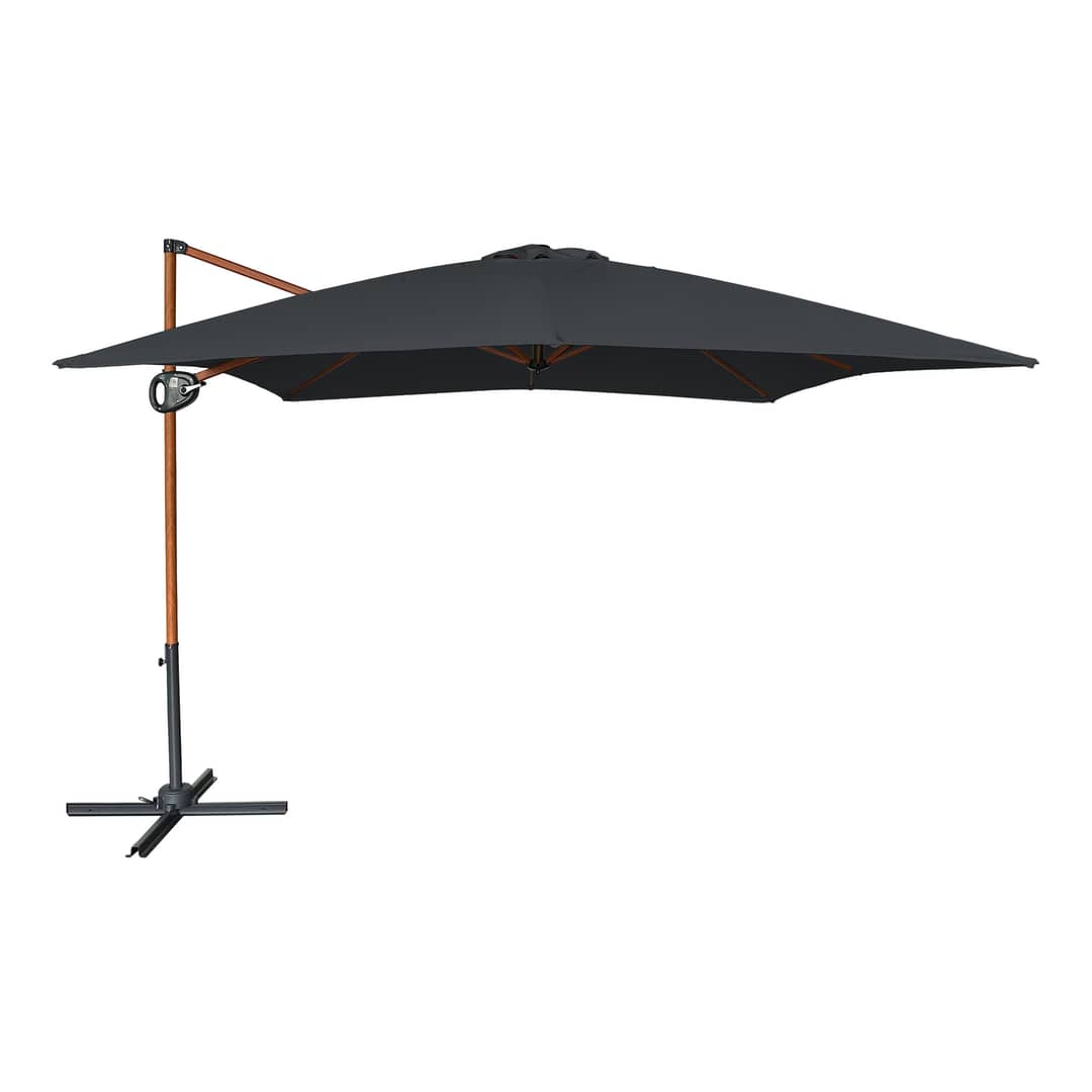 AXI Mira Cantilever Parasol 300x300cm Wood-look