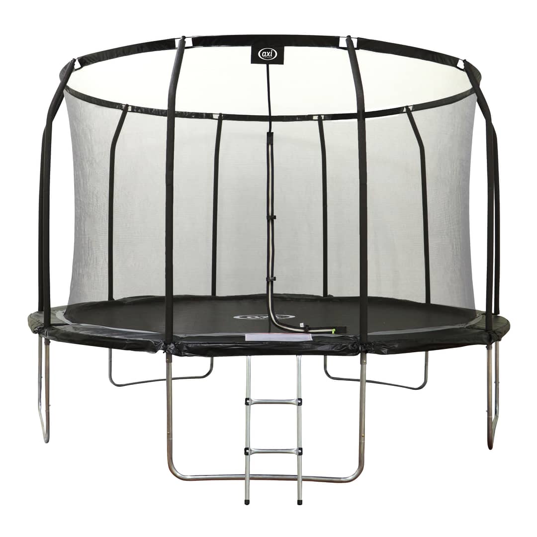 AXI Houston Trampoline Ø 366 cm with ladder – Onground – Black