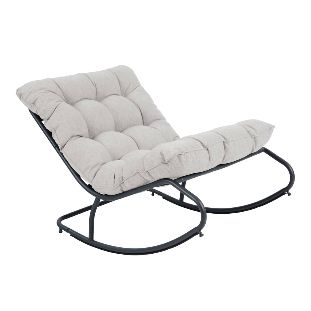 AXI Ruby Rocking Chair Black/Beige